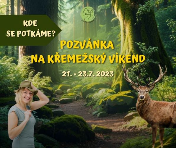 Křemežský víkend 21. – 23.&nbsp;7.&nbsp;2023
